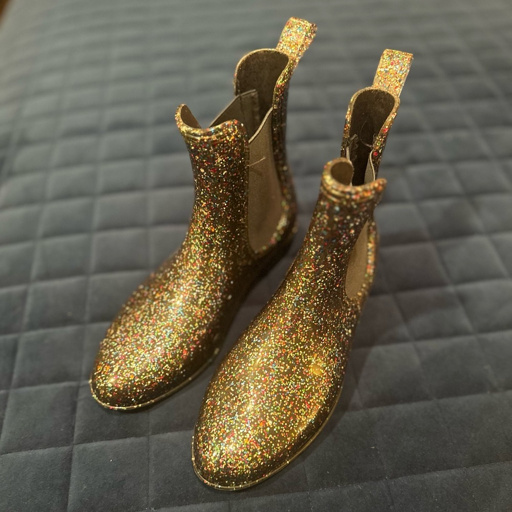 Jcrew Crewcut rain boots, girls Size 5